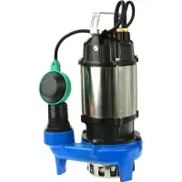 GEKO Vuilwaterpomp - 550W - Epoxy Coating - RVS As - Met Vlotterschakelaar