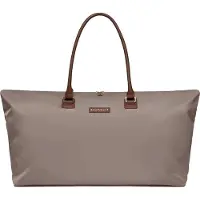 Suitsuit Weekendtas - Reistas 33x52x20 cm - Weekendtas dames - Sporttas dames - Reistas handbagage - Fab Seventies Weekendtas Taupe