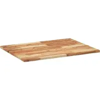 vidaXL Tafelblad rechthoekig 80x60x2 cm massief acaciahout