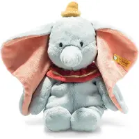 Steiff Dumbo, 30 cm, lichtgrijs, knuffelolifant, artikelnummer 024559