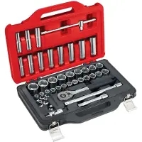 Facom start set in koffer met ratel & doppen 1/2" twin box 22-delig - SL.151-EP22PB