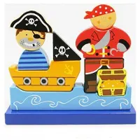 Simply For Kids : Magnetische piratenpuzzel