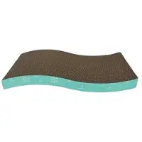 EASYPETS CAT SCRATCHER WAVE TURQUOISE