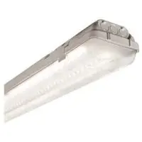 Beghelli LED plafondlamp Stagna, zonder buizen, model Saving Stagna - 2x18W - 4000K (natuurlijk wit) - 2000 lumen - 674x121x82h
