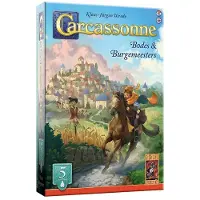 999 Games - Carcassonne: Bodes & Burgemeesters - Uitbreiding 5 - Nieuwe Versie - NL - EN