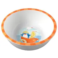 Haba kinderservies kom pinguïn - melamine - kleurrijk - vaatwasserbestendig.