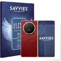 Savvies - Screenprotector voor Honor Magic V6 (Voor+Camera) - Folie Beschermfolie transparant 18 Stuks