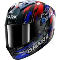 Shark Aeron Zarco GP de France Integraalhelm Blauw/Rood L
