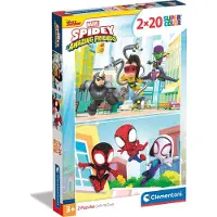 Clementoni Kinderpuzzel Supercolor - Spidey en zijn vrienden