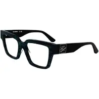 Karl Lagerfeld Bril - - KL6196 - Gestreept blauw acetaat - Unisex - Neusbrug 18 mm