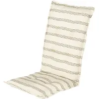 Hartman Tuinkussen Hoge Rug Sascha Beige 123 X 50 Cm