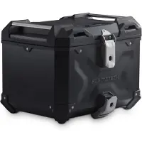 SW-Motech TRAX ADV topcasesysteem - Zwart. Royal Enfield Himalayan 450 Rally (25-).