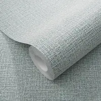 Erismann Vinylbehang 10463-19 - Opus-2 - Textiel Groen - 53cm x 10.05m