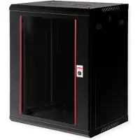 Roline 19-inch wandbehuizing Basic Plus 15U, 600x450 BxD zwart