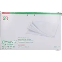 Lohmann & Rauscher Vliwasoft Steriel Kompres 4 Lagen 7,5 x 7,5 cm (12083) | 50 x 5 stuks