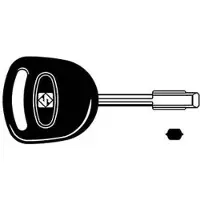 Silca Tibbe-sleutels voor Ford-auto's, type FO21P - FO21P