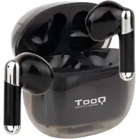 TooQ Onyx, Draadloos, Gesprekken/muziek, 20 - 20000 Hz, Koptelefoon met microfoon, Zwart, Chroom