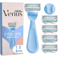 Venus Gillette Intimate + 5 Recharges de Rasoir