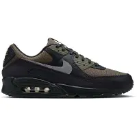 Nike Air Max 90 Sneakers Zwart Bruin Groen Donkergrijs