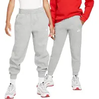 Nike Broek 'Club Fleece' grijs / wit