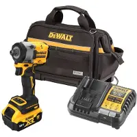 DeWalt - 18V ACCU slagschroevendraaier, 1x accu 5,0 Ah Li-Ion, oplader DCF922NA3