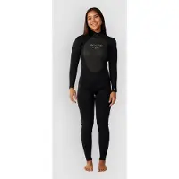 Rip Curl Trad 3/2 Mm Dames Neopreen Wetsuit Met Lange Mouwen En Rugrits