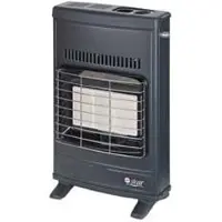 Sicar Gasgestookte infraroodkachel met ventilatie, 4200W, grijs - afmetingen: cm.42,5x15x64h., gewicht: kg.7,6 - Model: ECO42T
