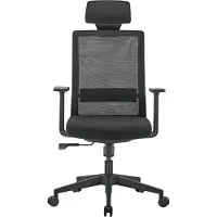 Ergo Ergonomische, hoogwaardige bureaustoel met hoge rugleuning, model , maximaal draaggewicht 150 kg, modelnummer ER-425