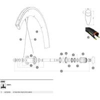 Mavic Comete Pro Carbon Achtervelg