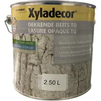 XYLADECOR Dekkende Beits TQ - Zijdeglans dekkende beits - 2.50 L - RAL 9010 Pure White ( gebrokenwit)