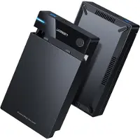 UGREEN - USB3.0 Harde Schijf Behuizing 3.5 inch - SATA I/II/III - Ondersteuning UASP - Schroefloos Design