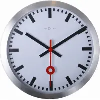 Nextime Kleine Wandklok met Strepen, model 3998