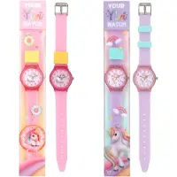 Ylvi - Silicone Watch - Perfectly proportioned for smaller wrists, with an adjustable strap