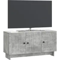 vidaXL TV Kast 99 x 34,5 x 50 cm Betongrijs Bewerkt hout