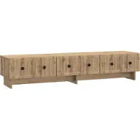 vidaXL TV Kast 147 x 34,5 x 30 cm Artisanaal eiken Bewerkt hout