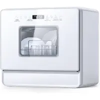 Core Mini Vaatwasser - Vaatwasser - Tafelvaatwasser - 5 Liter Watertank -Wit- 36cm x 55cm x 50cm