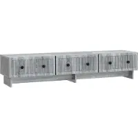 vidaXL TV Kast 147 x 34,5 x 30 cm Grijs sonoma Bewerkt hout