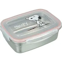 Undercover lunchbox Snoopy roestvrij staal met kunststof deksel.