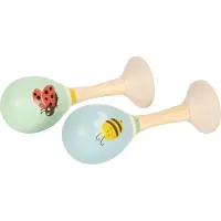 Small Foot - Houten Maracas Tiny Friends - 2st.