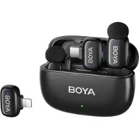 Boya Mini Ultra-Mini Zwart (Usb C en Lightning)