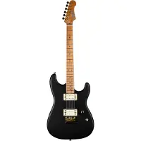 JET Guitars JS-700 Matt Black elektrische gitaar
