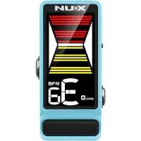 Nux Stempedaal - NTU-3MK2BU - Flow Tune MKII - Mini Core Series - Tuner - Blauw