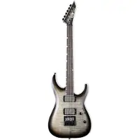 LTD Guitars Deluxe MH-1000 EverTune FM Charcoal Burst elektrische gitaar