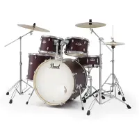 Pearl Export 22 Rock Drum Kit Satin Scarlet