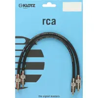 Klotz ALP006 Supreme RCA-kabel met goudplated contacten 0,6 meter