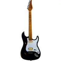 JET Guitars JS-800 HS Roasted Maple Black Relic