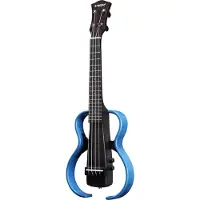 VOX VFU-1 Frame Ukulele Flame Maple Blue elektrische concert ukelele