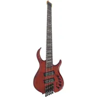 Sire Marcus Miller M6H 5-String Mahogany Satin 5-snarige headless elektrische basgitaar met gigbag