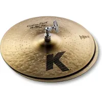 Zildjian K0943 - CHARLESTON K CUSTOM 14" DARK HI HATS