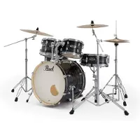 Pearl Export 20 Fusion Drum Kit Graphite Silver Twist